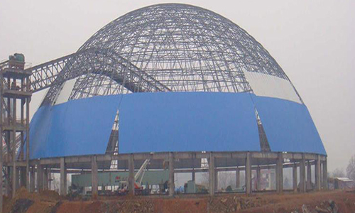 琼海螺栓球网架加工的注意事项